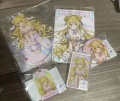 デート・ア・ライブ くじコレ アクスタ　星宮六喰　キーホルダー　缶バッジ