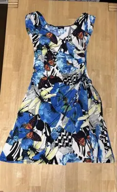 OCCO 花柄ノースリーブワンピース サイズ2