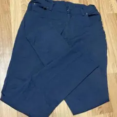 ネイビー パンツ　スラックス Lサイズ