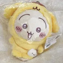 新品 ちいかわ ポムポムプリン ぬいぐるみ　うさぎ　サンリオ コラボ