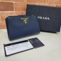 美品PRADA☆鑑定済☆DAINO COLOUR BALTICO プラダ財布