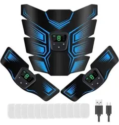 EMS 腹筋ベルト 腹筋マシン ダイエット器具 腕筋 腹筋パッド トレーニング