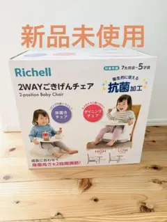 【新品未使用】Richell 2WAYごきげんチェア　リッチェル