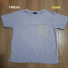 COMME ÇA ISM 薄紫色 Tシャツ