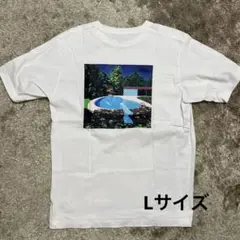 美品　ユニクロ×ヒロシナガイ Lサイズ　半袖Tシャツ　ホワイト