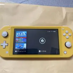 switchライト　本体　イエロー