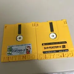 マリオ2枚　ファミコンディスク