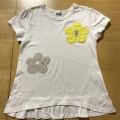 KP ニットプランナー　お花mimiちゃんTシャツ カットソー　150