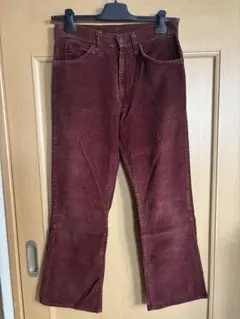 Levi's 517 コーデュロイバーガンディ/0’sヴィンテージ