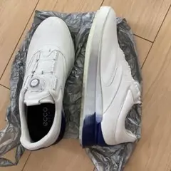 【期間限定出品】ECCO ダイヤル式ホワイトスニーカー