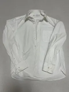 無印良品　長袖シャツ　白シャツ　Sサイズ