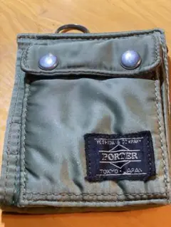 PORTER オリーブ 二つ折り財布
