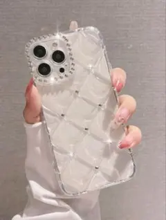 Q94 新品 iPhone 13Pro ケース ラインストーン スマホカバー