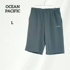 オーシャンパシフィック　ハーフパンツ　レディース　L　グレー　速乾　トレーニング