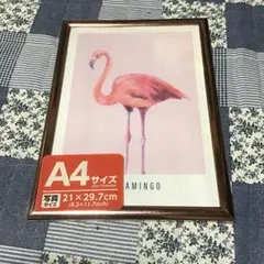 【新品未使用】DAISO A4サイズ フォトフレーム