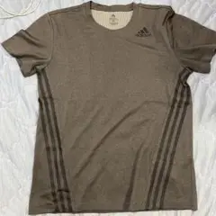 adidas ブラウン トレーニングトップス