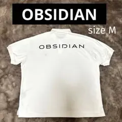OBSIDIAN オブシディアン ポロシャツ　【ゆったりしたMサイズ】