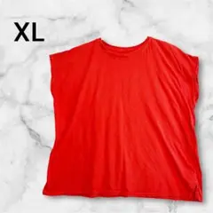 style&co 【XL】ノースリーブ Tシャツ大きめサイズコットン100%