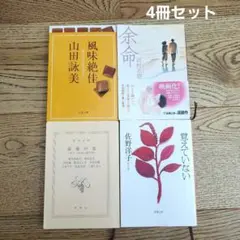 文学作品 4冊セット　小説