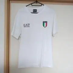 EA7 Emporio Armani ホワイト Tシャツ ITALIA