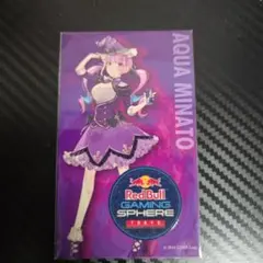 レッドブル ホロライブ限定キット メッセージ付き hololive×Red Bull湊あくあ&獅白ぼたんメッセージ入り限定キット