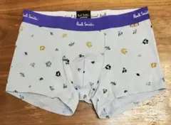 ポールスミス　新品　メンズ　ボクサーパンツ(プレスドフラワー/ライトブルーM)