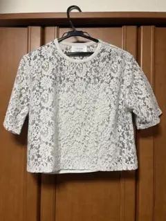 LOUNIE×KANAKO SATO クロップドレースブラウス 最終価格