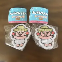 おぱんちゅうさぎ ワッペンバッジ 2 ダンス