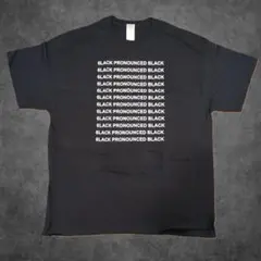 正規品 6LACK Tシャツ XL 黒 プロナウンスド×ベア