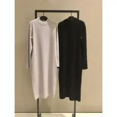 Theory 20SS モックネック ロングワンピース S