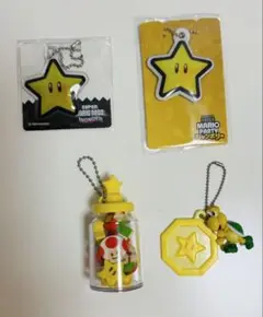 スーパーマリオ キーホルダー４種類セット