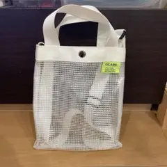 しまむら　rumiコラボ　クリアバッグ白