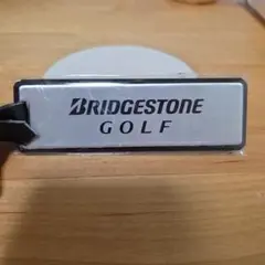 BRIDGESTONE GOLF ネームプレート シルバー/ブラック