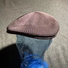 90s-00s KANGOL ハンチングキャップ　ブラウン