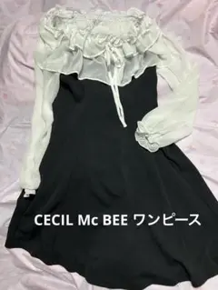 CECIL McBEE セシルマクビー ワンピース Mサイズ 匿名配送