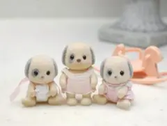 シルバニアファミリー⭐️アイボリーイヌの赤ちゃん⭐️