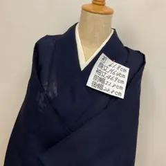 濃紺正絹紗　透けた桔梗が涼しげです✴︎S size華奢な細身の方へ