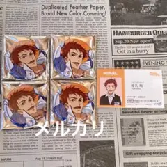 Free! 椎名旭 缶バッジ カラ鉄名刺 セット
