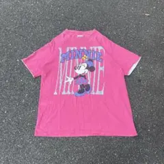 90s Disney vintage Tシャツ ピンク 古着