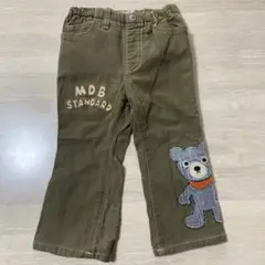 DOUBLE.B クマ刺繍 ボトムス 90cm