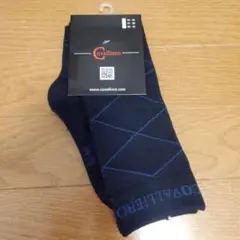 新品未使用　COVALLIERO ネイビー ソックス