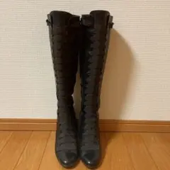 美品ドリスヴァンノッテン ロングブーツ