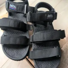 美品!Java スポーツサンダル 黒 25cm