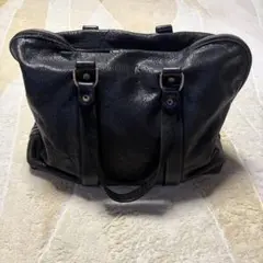 GUIDI ボストンバッグ　ブラック　ホースレザー　グイディ　革　ブラック