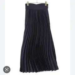 Mame Kurogouchi CURVEDPLEATEDFLAREDSKIRT
