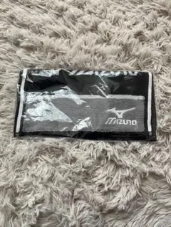 MIZUNO タオルハンカチ　黒グレー