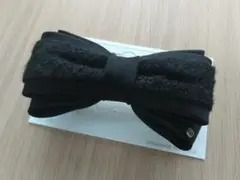 アレクサンドルドゥパリ サテン ツイード リボン バレッタ