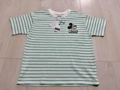 Mickey ストライプ Tシャツ 130