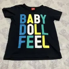 BABY DOLL Tシャツ 110 黒