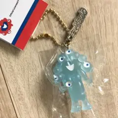 【新品】万博ミャクミャク立体PVCキーホルダープレート付き（蓄光）